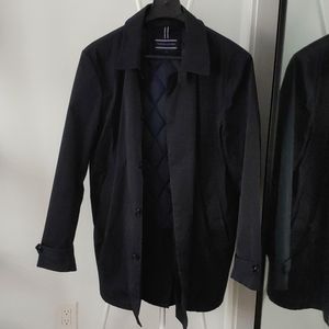 Tommy Hilfiger Large Navy Long Jacket